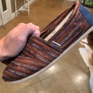 Toms size 9 never worn